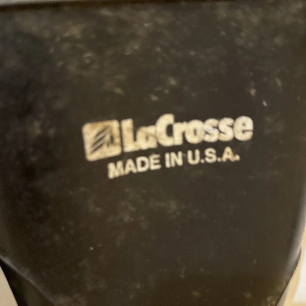 Lacrosse Rubber Rain Mud‎ Boots Mens size 3 All Weather Puddles Water Boots